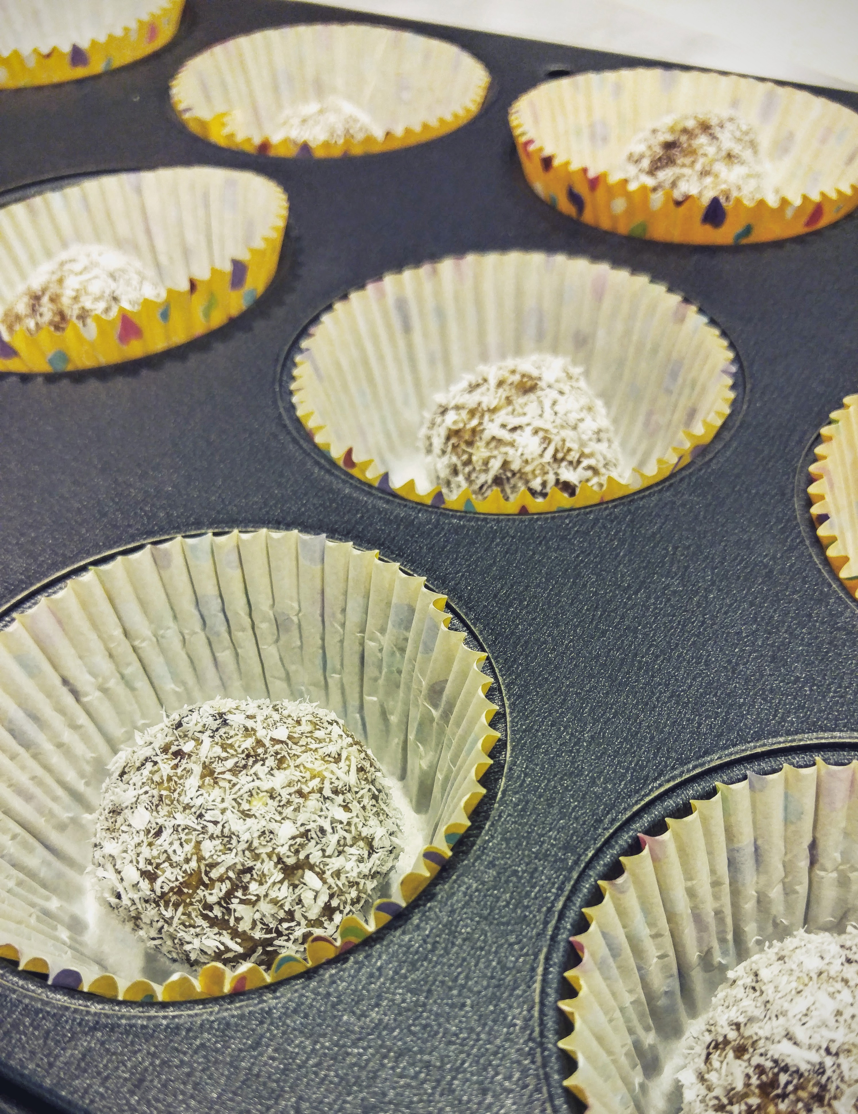 4 Ingredient Coconut Covered Date Balls Recipe the dimple life