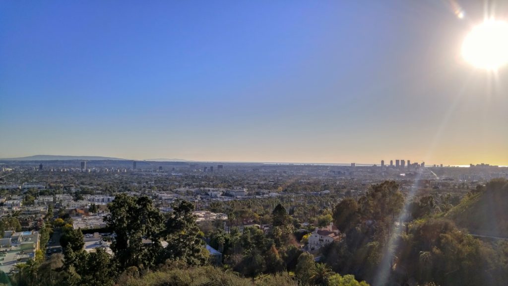 Runyon Canyon Trail View