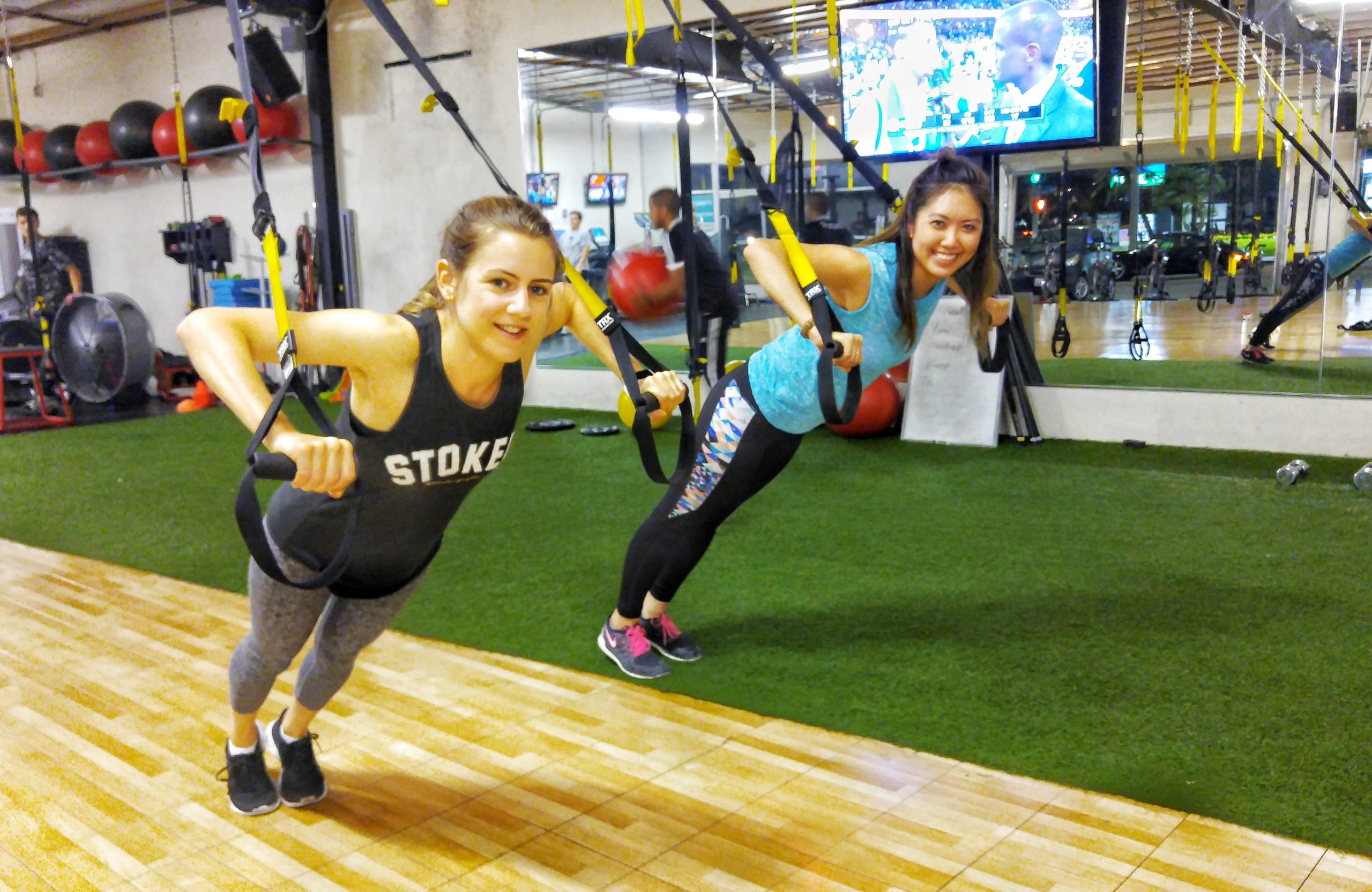 Class Review TRX Intro at Evolution Fitness Los Angeles The Dimple Life