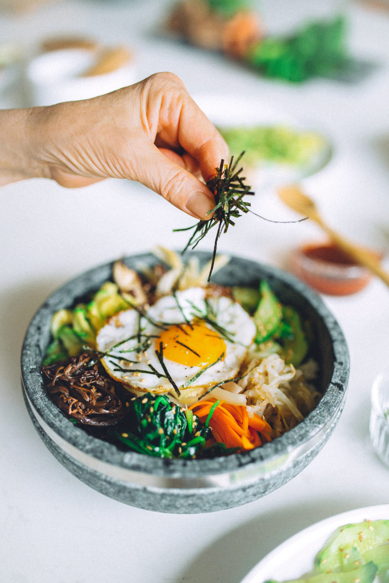 Traditional Korean Bibimbap