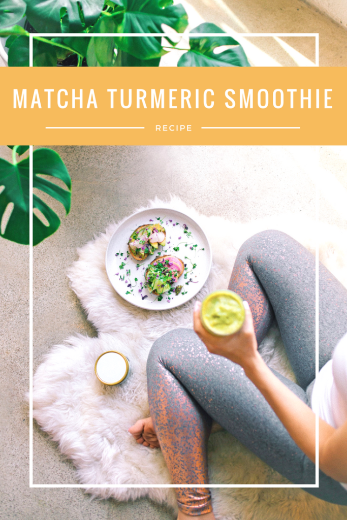 Matcha Turmeric Anti Inflammatory Smoothie