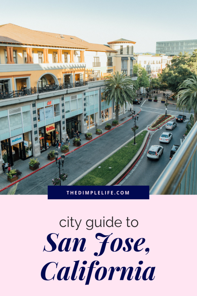 San Jose California City Guide | San Jose may be an unlikely travel destination but it is the largest city in Silicon Valley and the tenth largest city in the United States. Click the pin to read a full city guide review. | The Dimple Life #thedimplelife #healthytravel #cityguide #wellnesstravel