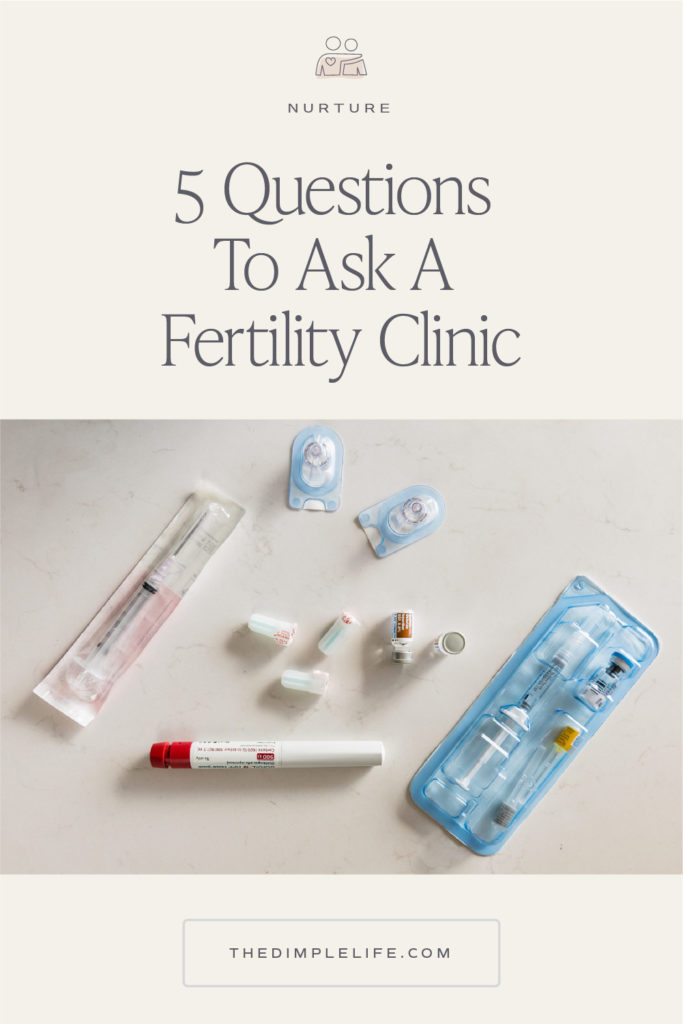 These are the questions I wish I asked when I was looking for fertility clinics. You don't know what you don't know. Hopefully this helps you in your fertility journey. #Fertility #WomensHealth #FertilityJourney #TheDImpleLife
