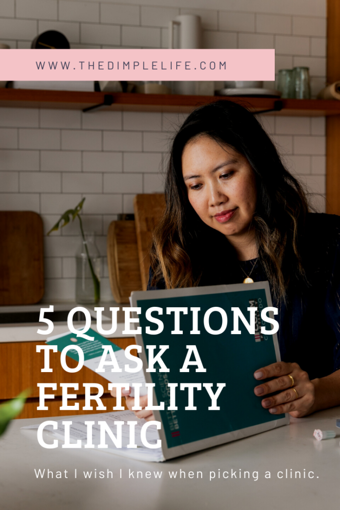 These are the questions I wish I asked when I was looking for fertility clinics. You don't know what you don't know. Hopefully this helps you in your fertility journey. #Fertility #WomensHealth #FertilityJourney #TheDImpleLife