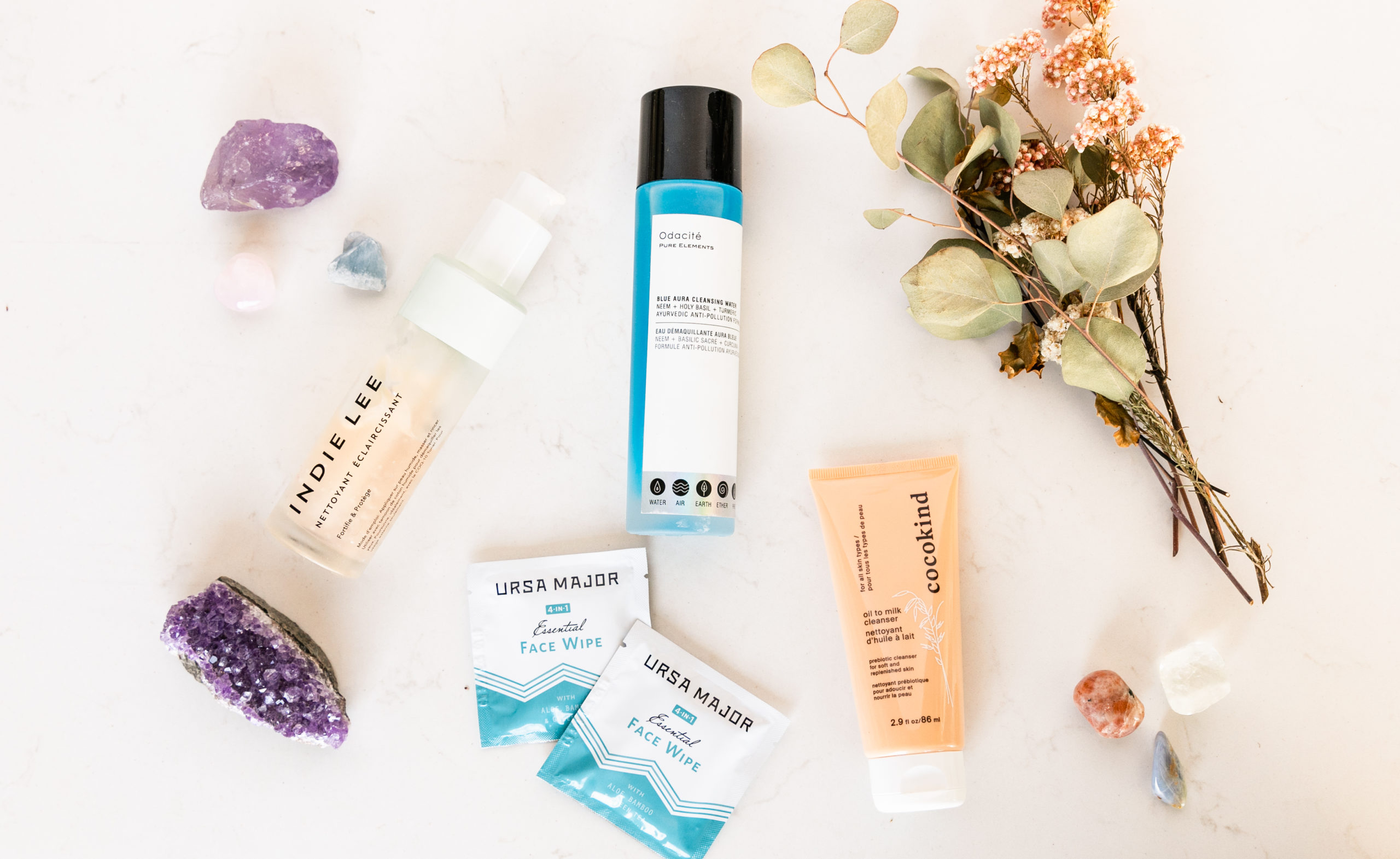 The top natural, nontoxic, clean face cleansers. If you start anywhere with beauty, start with a clean face! #naturalskincare #cleanbeauty #cleanskincare #holisticwellness #TheDimpleLife